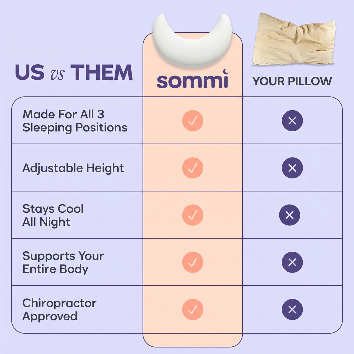 MoonShape™ Pillow